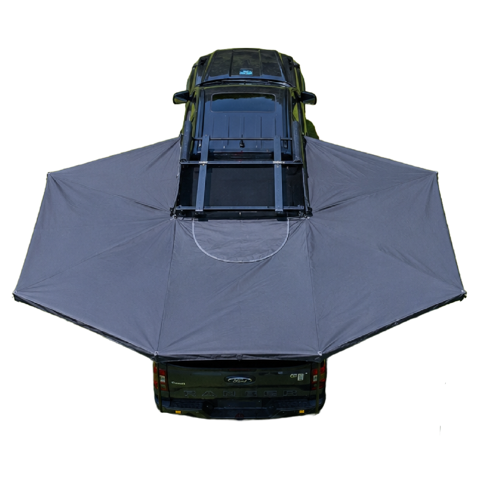 Naturnest 360 Degree Car Awning Rooftop Tent Compatible Camping Shelter