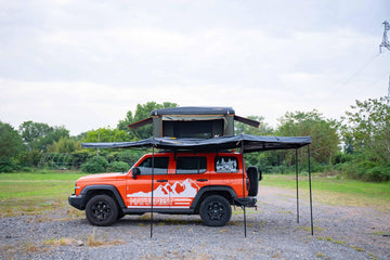 Naturnest Orion 1 rooftop tent +Naturnest 270 awning plus driver side