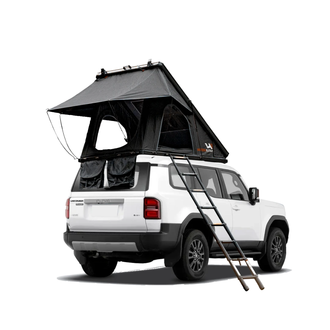 clamshell roof top tent Naturnest Aluminum Hard Clamshell RTT | 2 Person