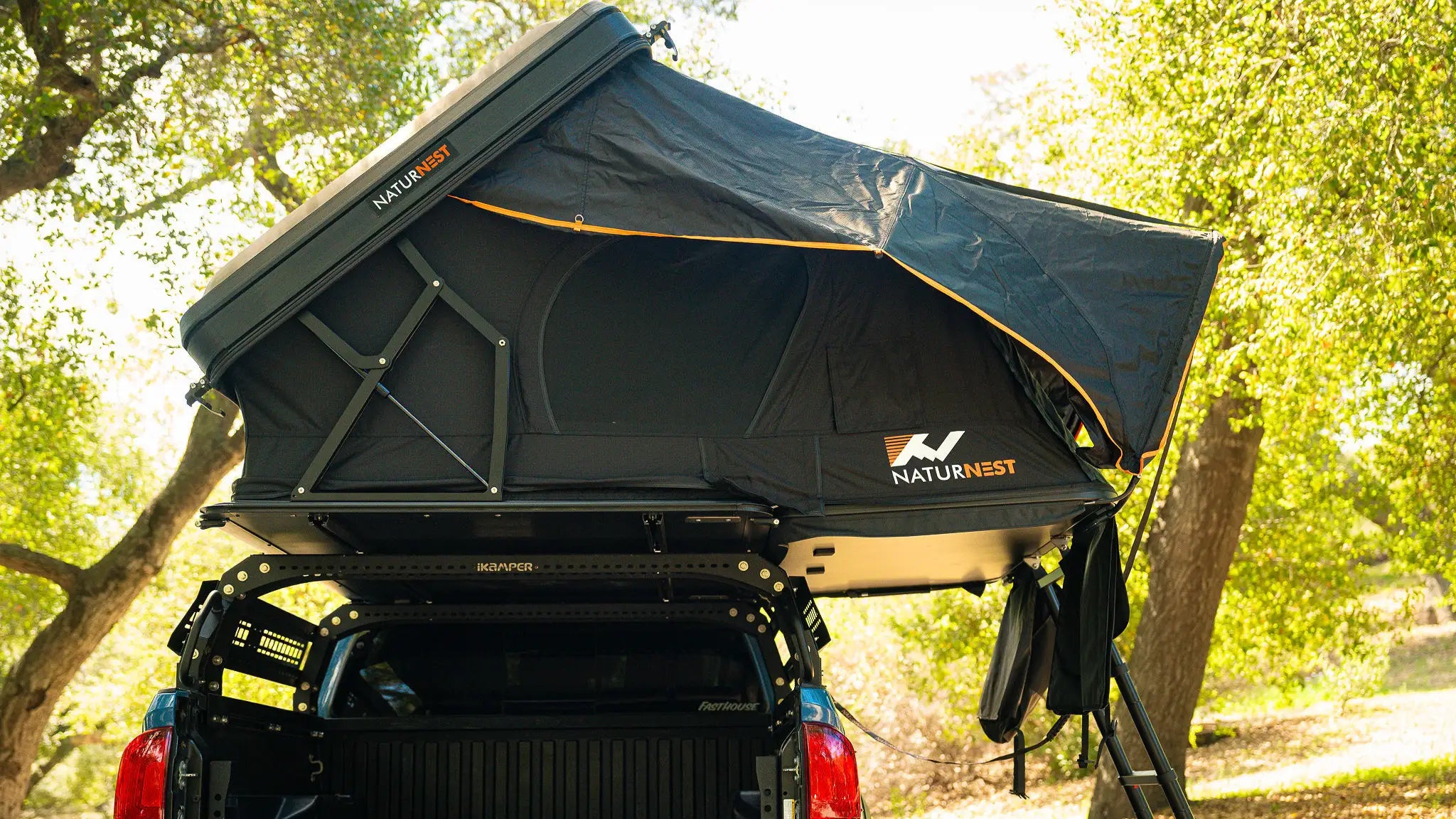 Sirius 2 XL Aluminum Rooftop Tent: More Space for Family Camping