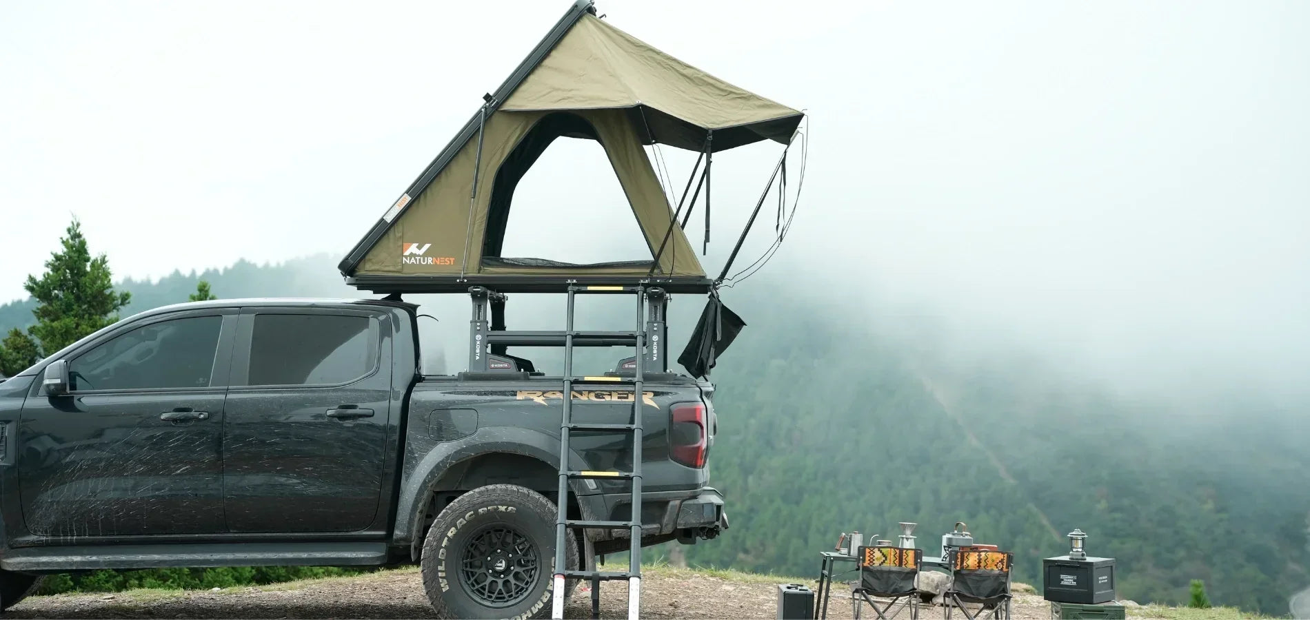 Naturnest Polaris Lite: A Highly Efficient Lightweight Rooftop Tent