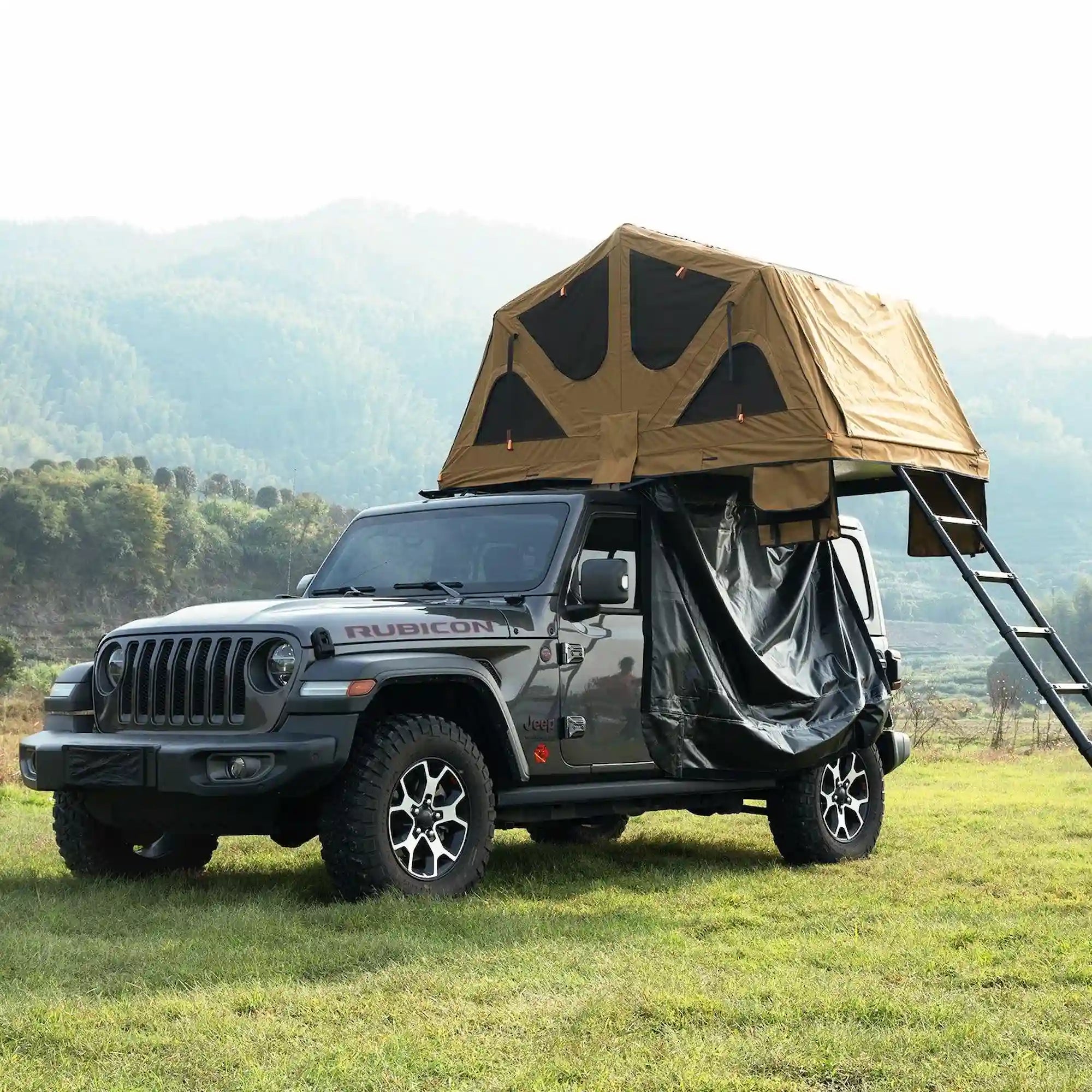 Naturnest Andromeda Khaki Soft Shell Rooftop Tent
