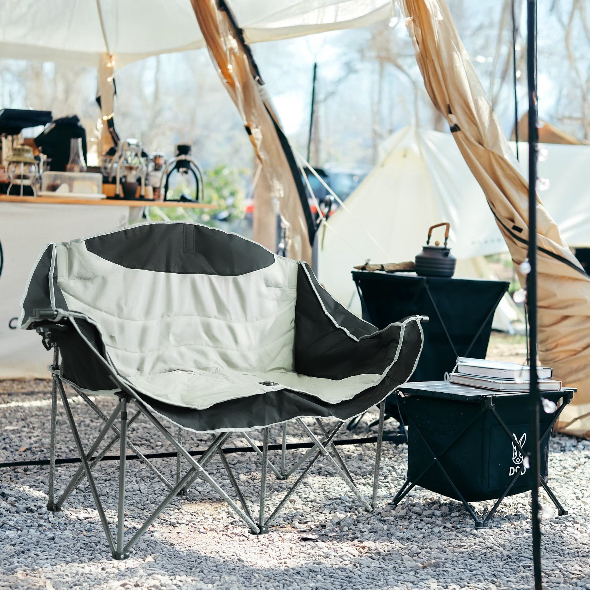 Naturnest Double Folding Camping Chair