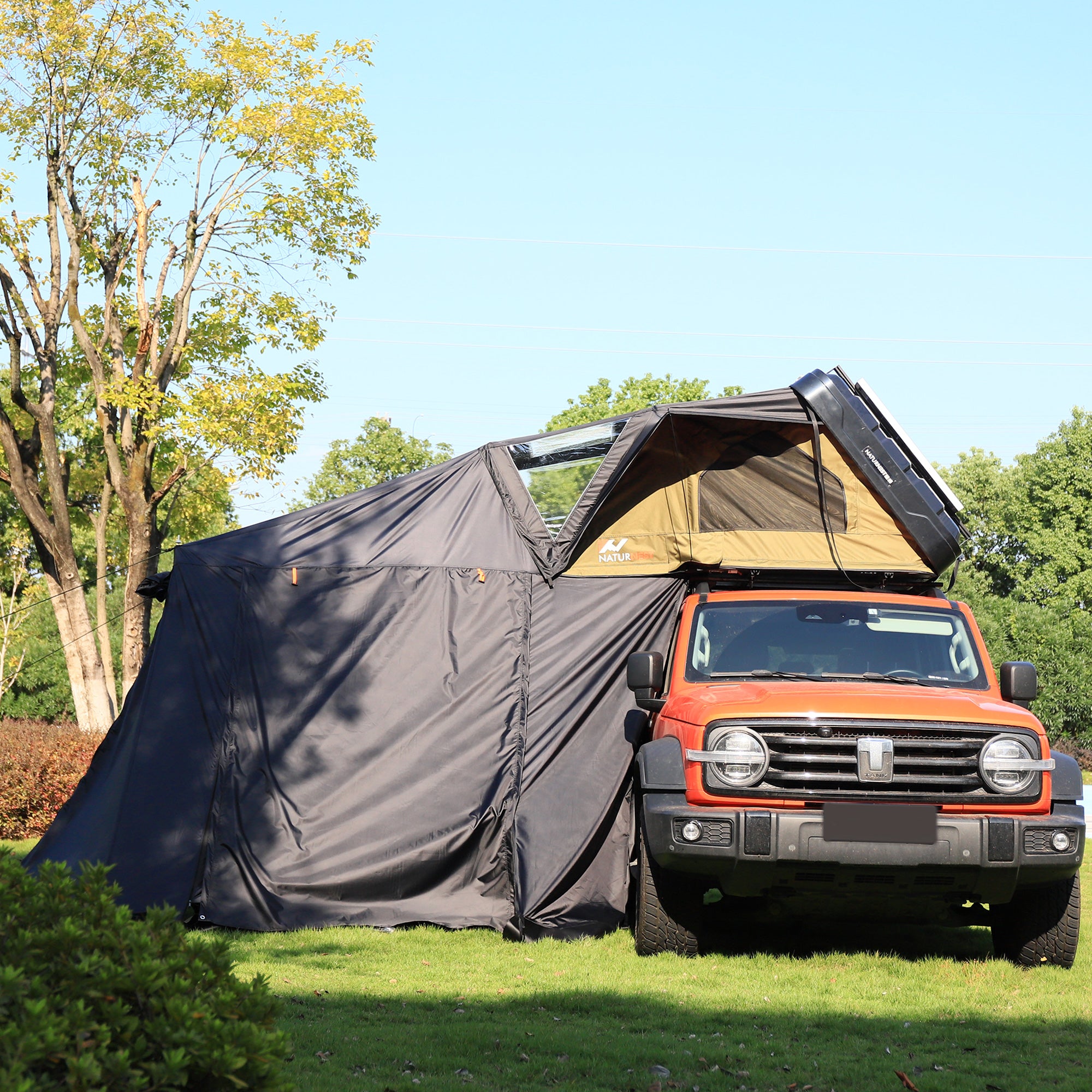 Naturnest Sirius 1 Plus Clamshell Rooftop Tent