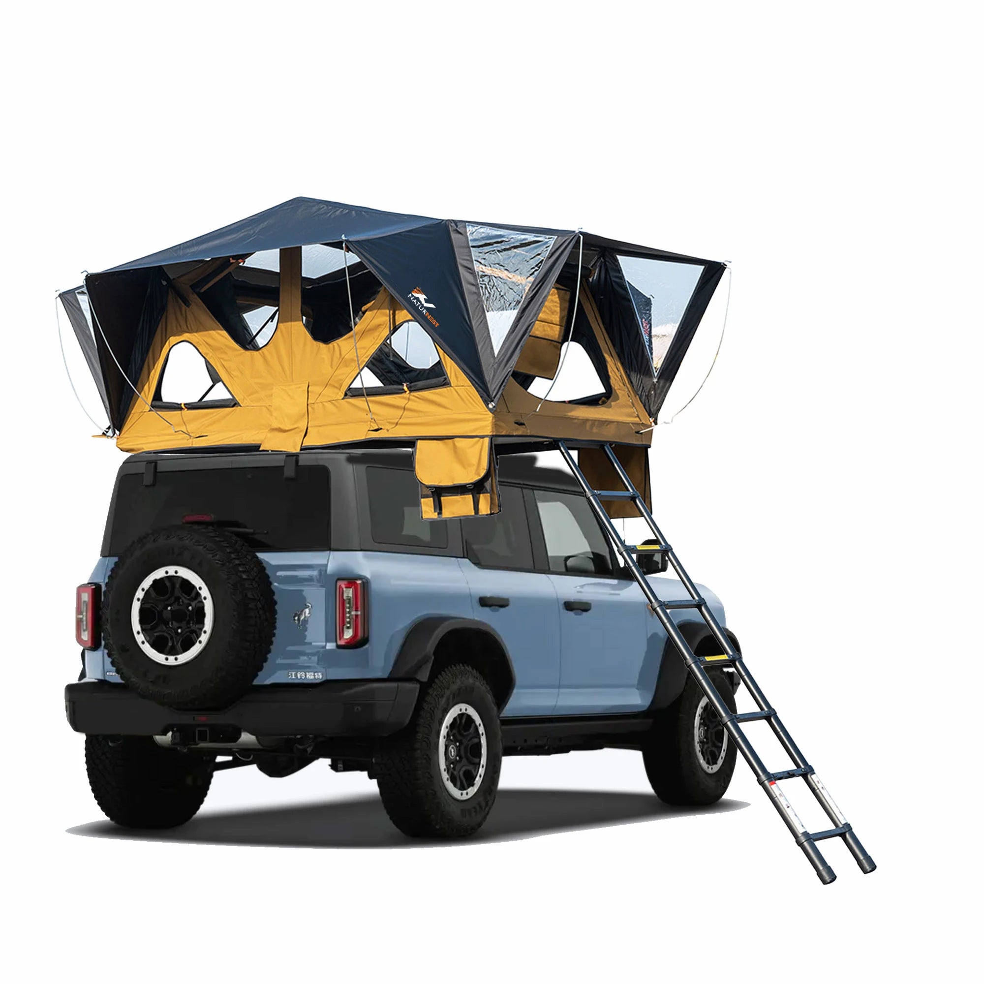 Naturnest Andromeda Dark Green SoftShell Rooftop Tent
