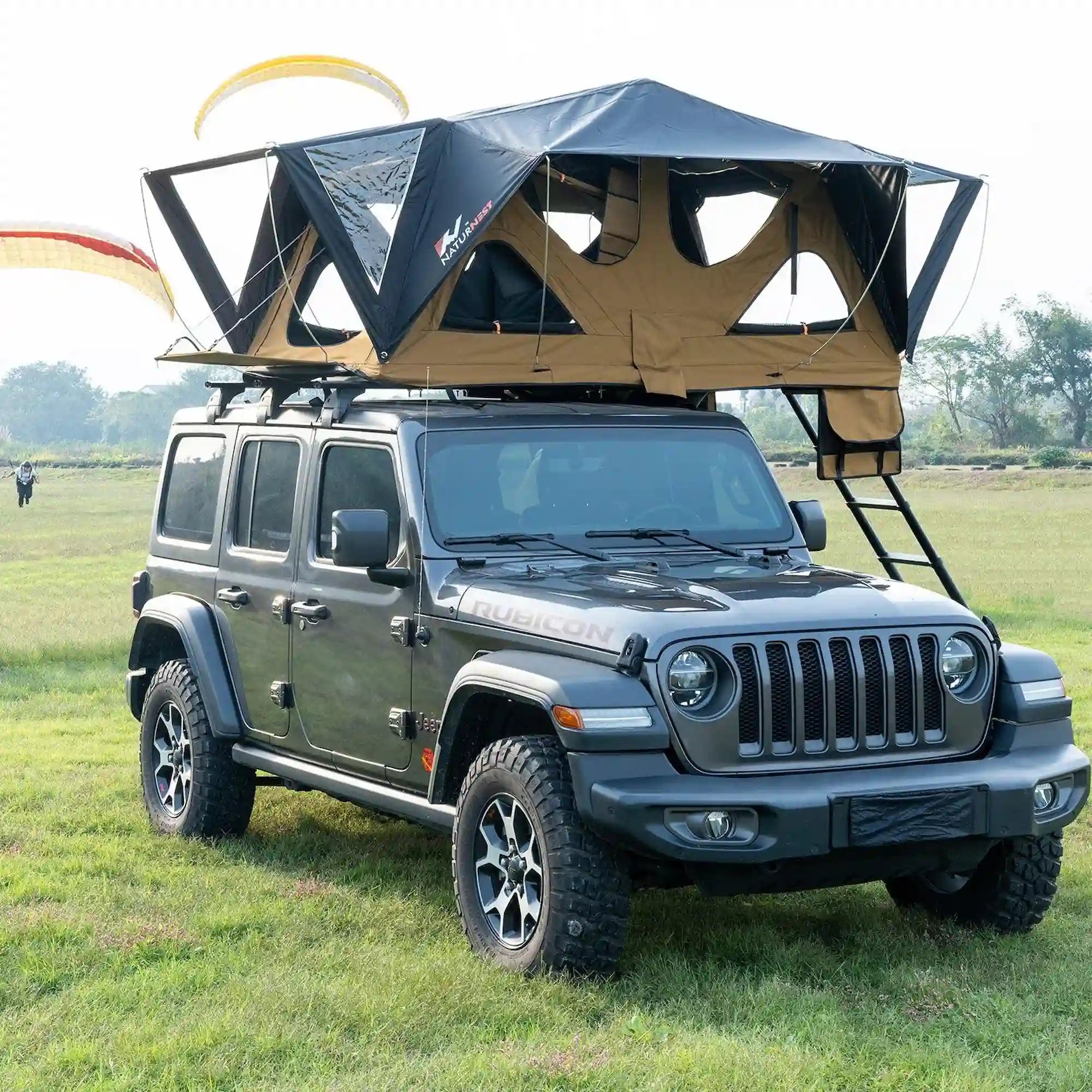 Naturnest Andromeda Khaki Soft Shell Rooftop Tent