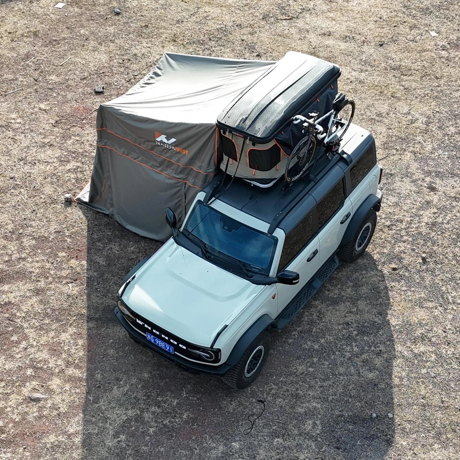 Naturnest Orion Mini Hard Shell Rooftop Tent