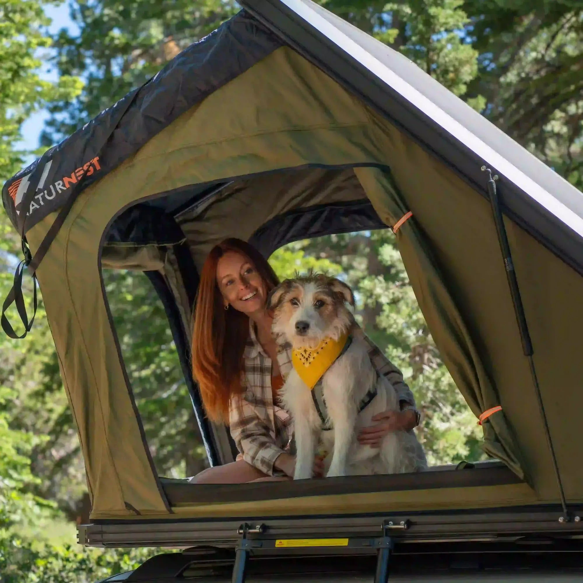 Naturnest Polaris 2 Triangle rooftop tent