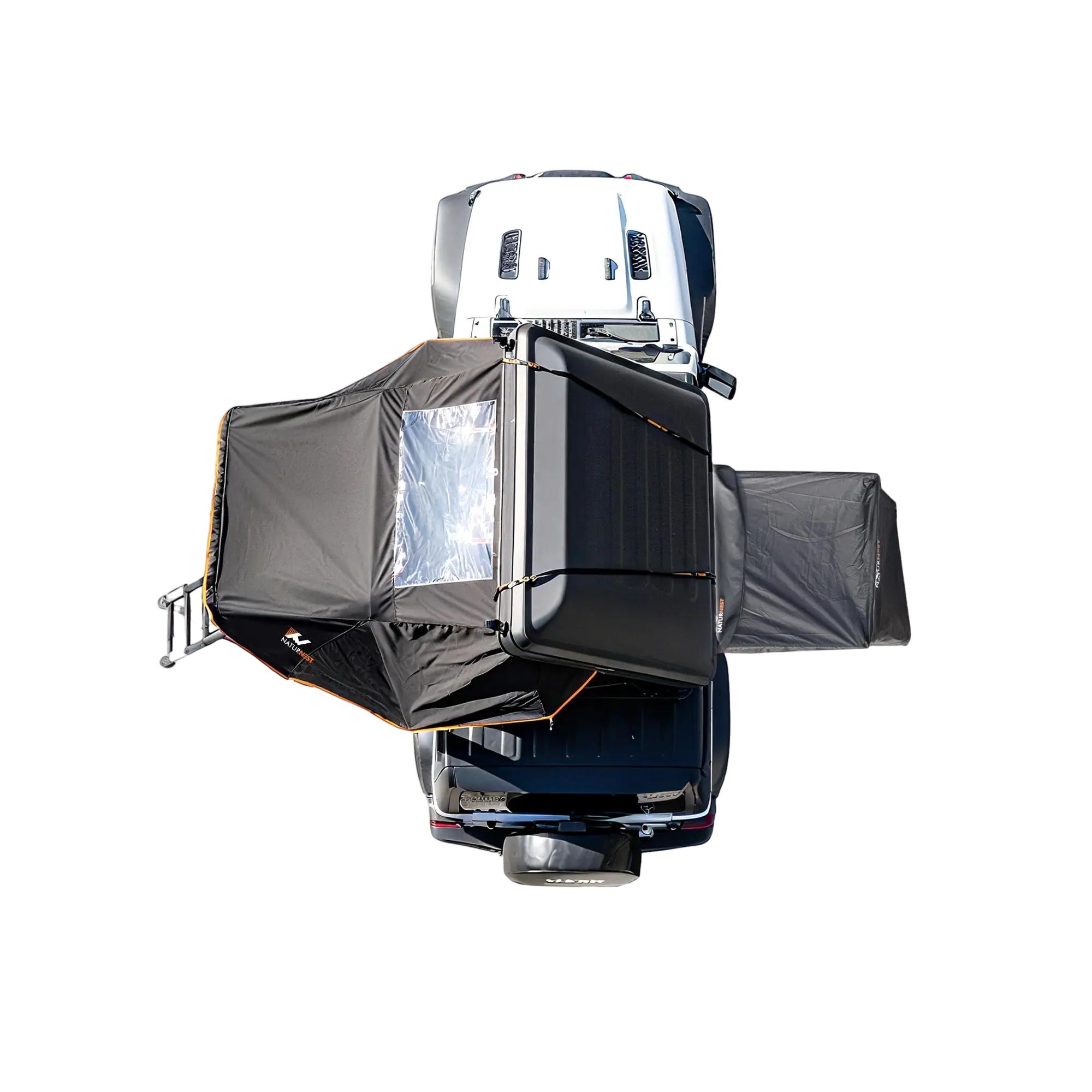 Sirius 2 Aluminum + Shower Awning