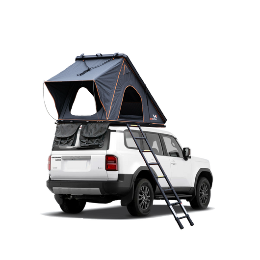 hard wall roof top tent Naturnest Aluminum Clamshell Hard Shell Rooftop Tent | 2 Person | Wind &  Sun Proof