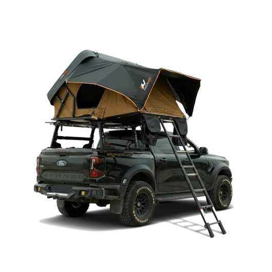 fold out roof tent Naturnest ABS Fold-out Hard Shell Rooftop Tent | 3-4 Person | Maximum Space