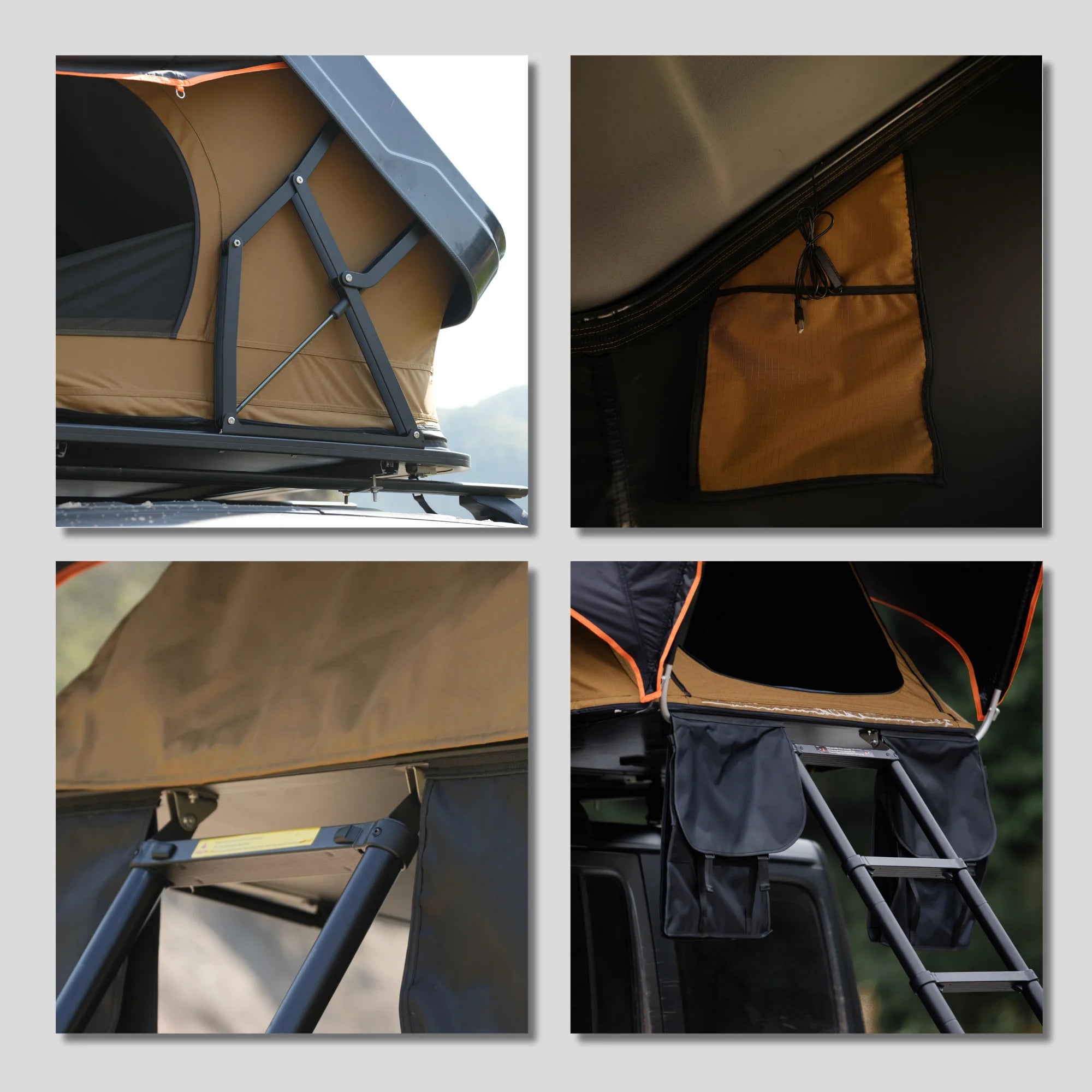 Naturnest Sirius 2 Clamshell Rooftop Tent